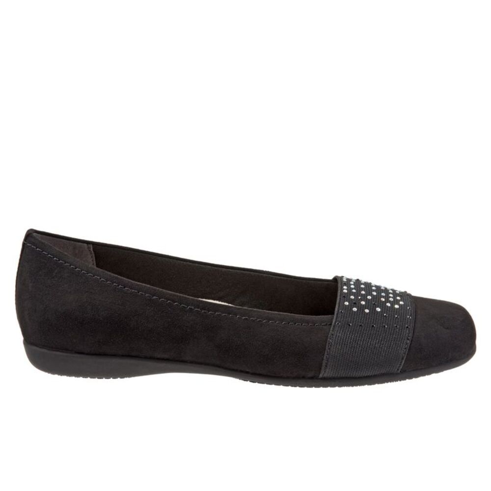 Trotters Womens Samantha Black Shoes (NWT)